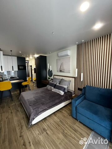 

Квартира-студия, 30 м², 1 кровать