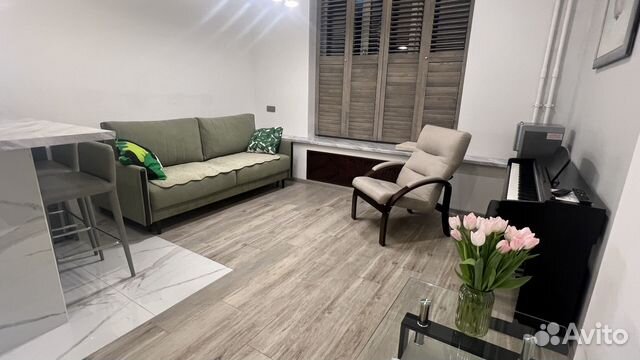 

Квартира-студия, 27 м², 1 кровать
