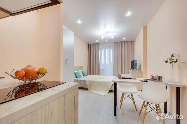 

Квартира-студия, 28 м², 1 кровать