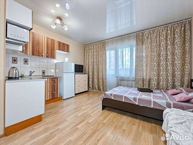 

Квартира-студия, 30 м², 2 кровати