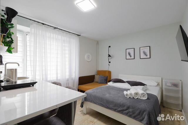 

Квартира-студия, 17 м², 2 кровати