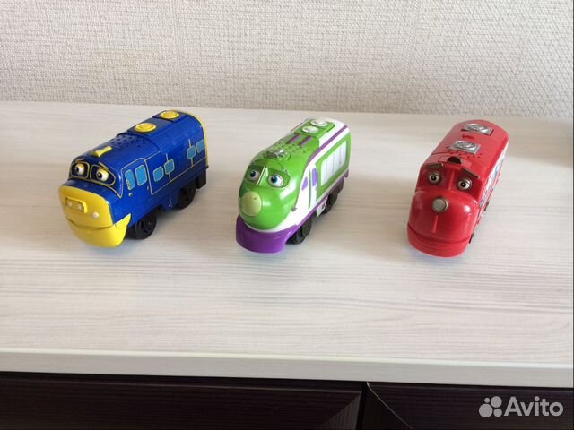 Паровозики Chuggington Motorized