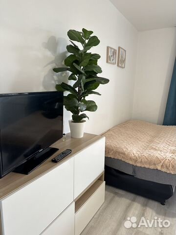 

Квартира-студия, 35 м², 3 кровати