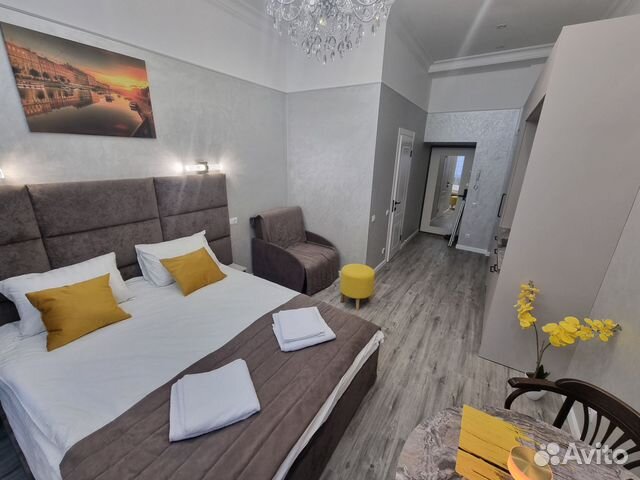 

Квартира-студия, 25 м², 2 кровати