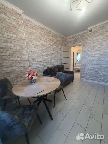 

1-к. квартира, 52 м², 3 кровати