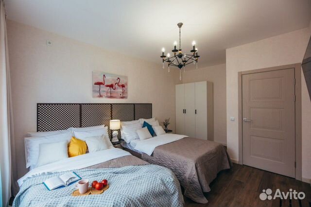 

1-к. квартира, 38,7 м², 2 кровати