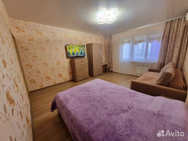 

1-к. квартира, 55 м², 3 кровати