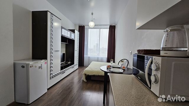 

Квартира-студия, 28 м², 1 кровать