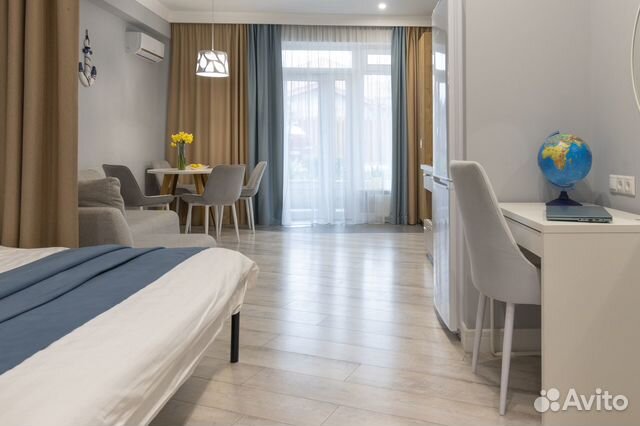 

Квартира-студия, 36 м², 2 кровати