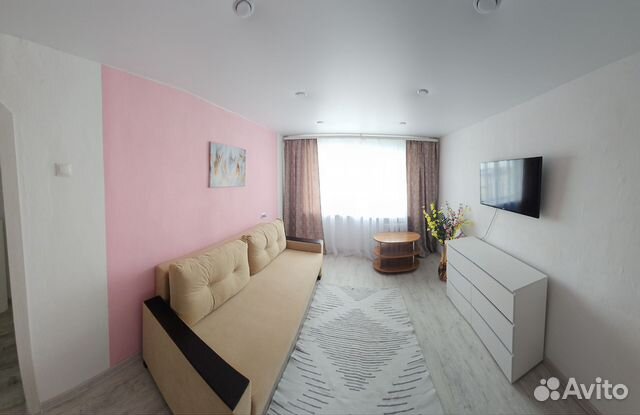 

2-к. квартира, 43 м², 2 кровати