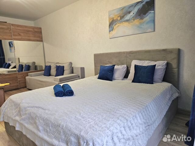 

1-к. квартира, 46 м², 2 кровати