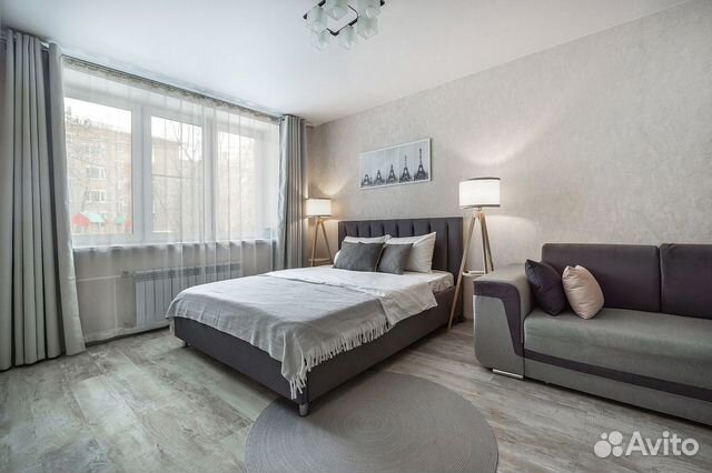 

1-к. квартира, 35 м², 2 кровати
