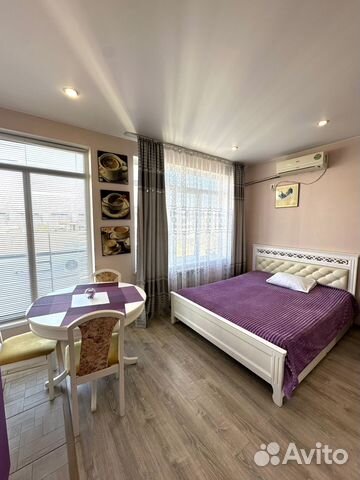 

Квартира-студия, 27 м², 2 кровати