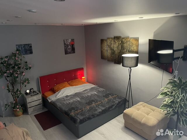 

Квартира-студия, 41 м², 2 кровати