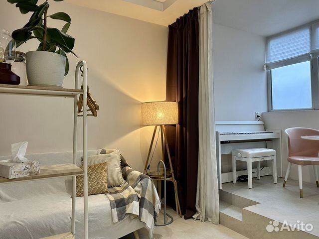 

Квартира-студия, 30 м², 2 кровати