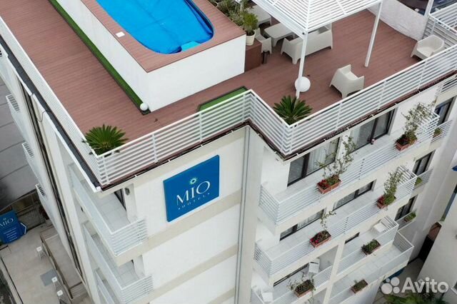 

Квартира-студия в апарт-отеле, 25 м², 1 кровать