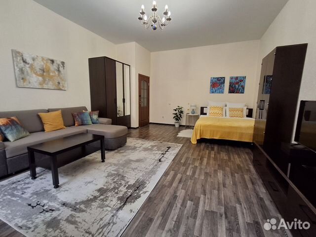 

1-к. квартира, 50 м², 2 кровати