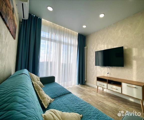

1-к. квартира, 38 м², 2 кровати
