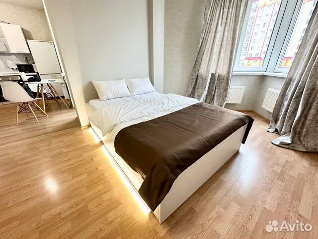 

Квартира-студия, 51 м², 2 кровати