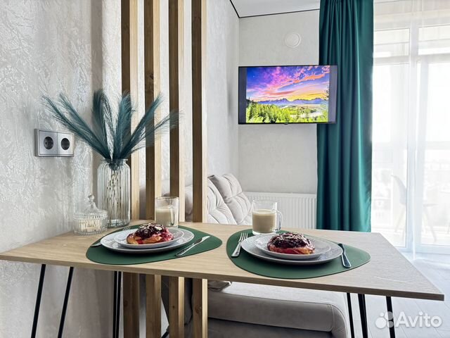 

Квартира-студия, 27 м², 2 кровати