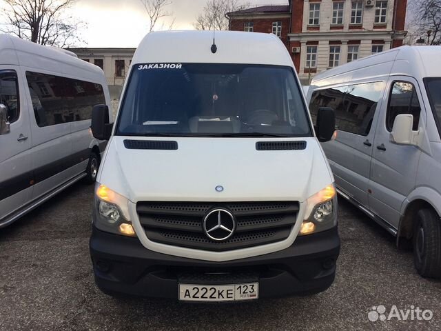 Заказ Микроавтобуса Mersedes Sprinter 19 мест 2015