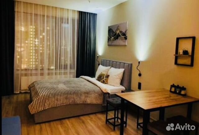 

Квартира-студия, 30 м², 2 кровати