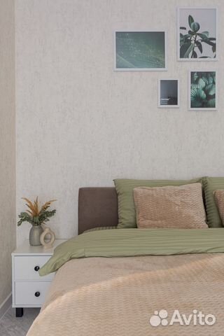

1-к. квартира, 38 м², 2 кровати