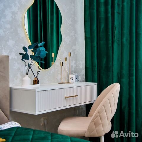 

1-к. квартира, 40 м², 3 кровати