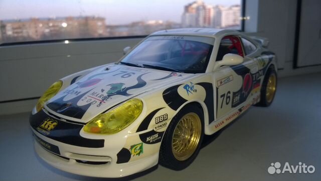 1:18 Porshe 911 Carrera Le mans 2000 (Bburago) Rar