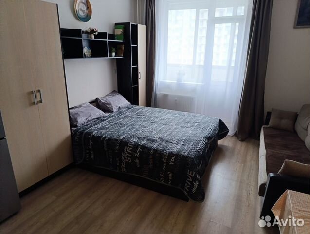 

Квартира-студия, 23 м², 2 кровати