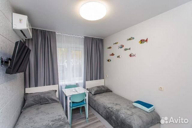 

Квартира-студия, 13 м², 2 кровати