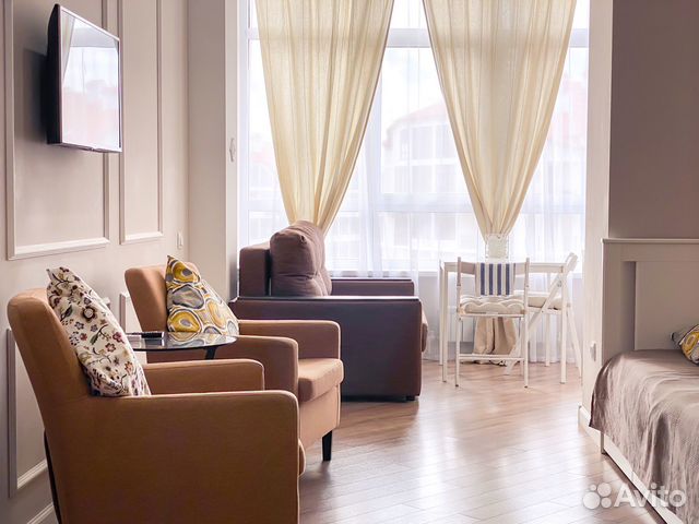 

Квартира-студия, 31 м², 2 кровати