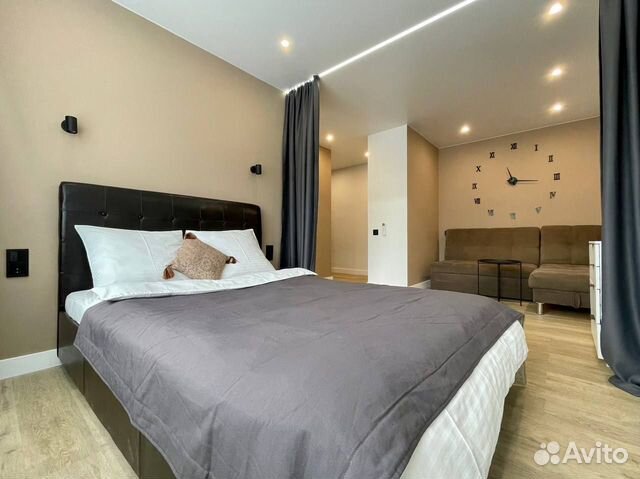 

1-к. квартира, 32 м², 2 кровати