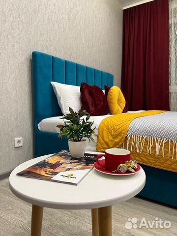 

1-к. квартира, 37 м², 2 кровати