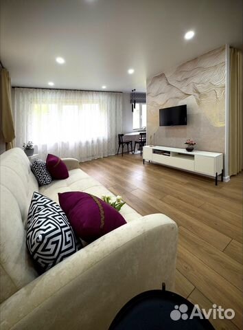 

2-к. квартира, 43 м², 2 кровати