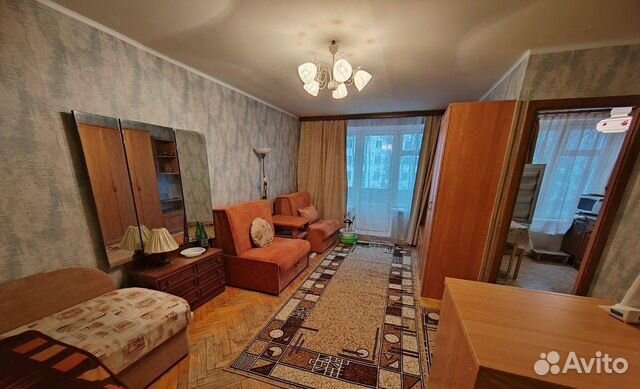 

1-к. квартира, 33 м², 2 кровати