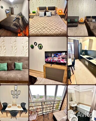 

1-к. квартира, 50 м², 2 кровати