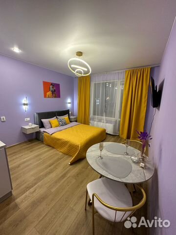 

Квартира-студия, 28 м², 1 кровать