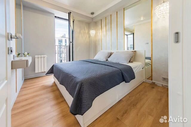 

1-к. квартира, 53 м², 2 кровати