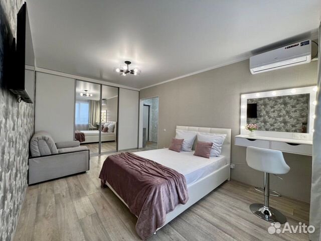 

1-к. квартира, 39 м², 2 кровати