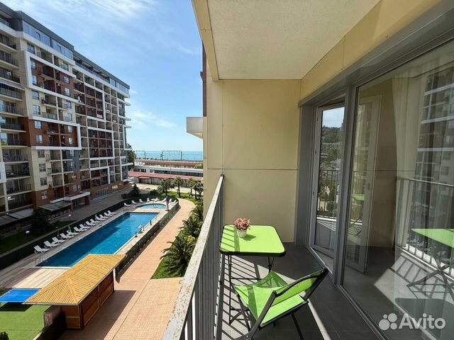 

Квартира-студия, 28 м², 2 кровати