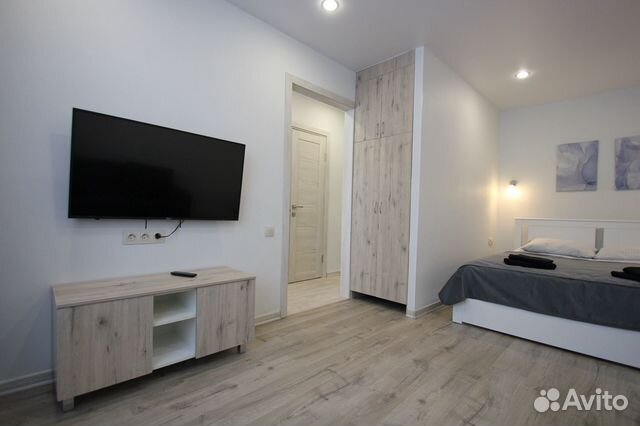 

1-к. квартира, 30 м², 2 кровати