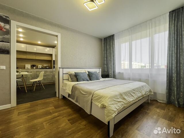 

1-к. квартира, 40,8 м², 1 кровать