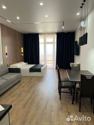 

Квартира-студия, 45 м², 2 кровати
