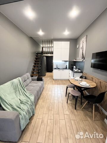 

Квартира-студия, 30 м², 2 кровати