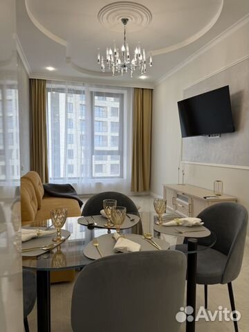 

1-к. квартира, 57 м², 2 кровати