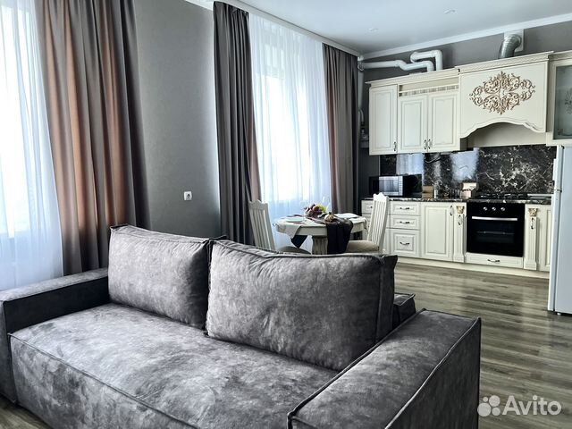 

1-к. квартира, 46 м², 2 кровати