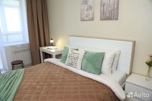 

1-к. квартира, 50 м², 2 кровати