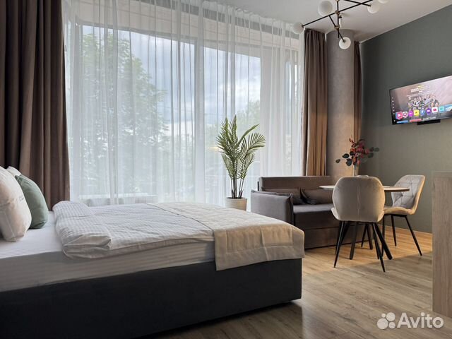

Квартира-студия, 25 м², 2 кровати