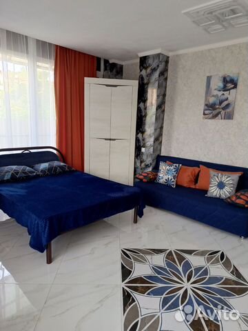 

Квартира-студия, 50 м², 4 кровати